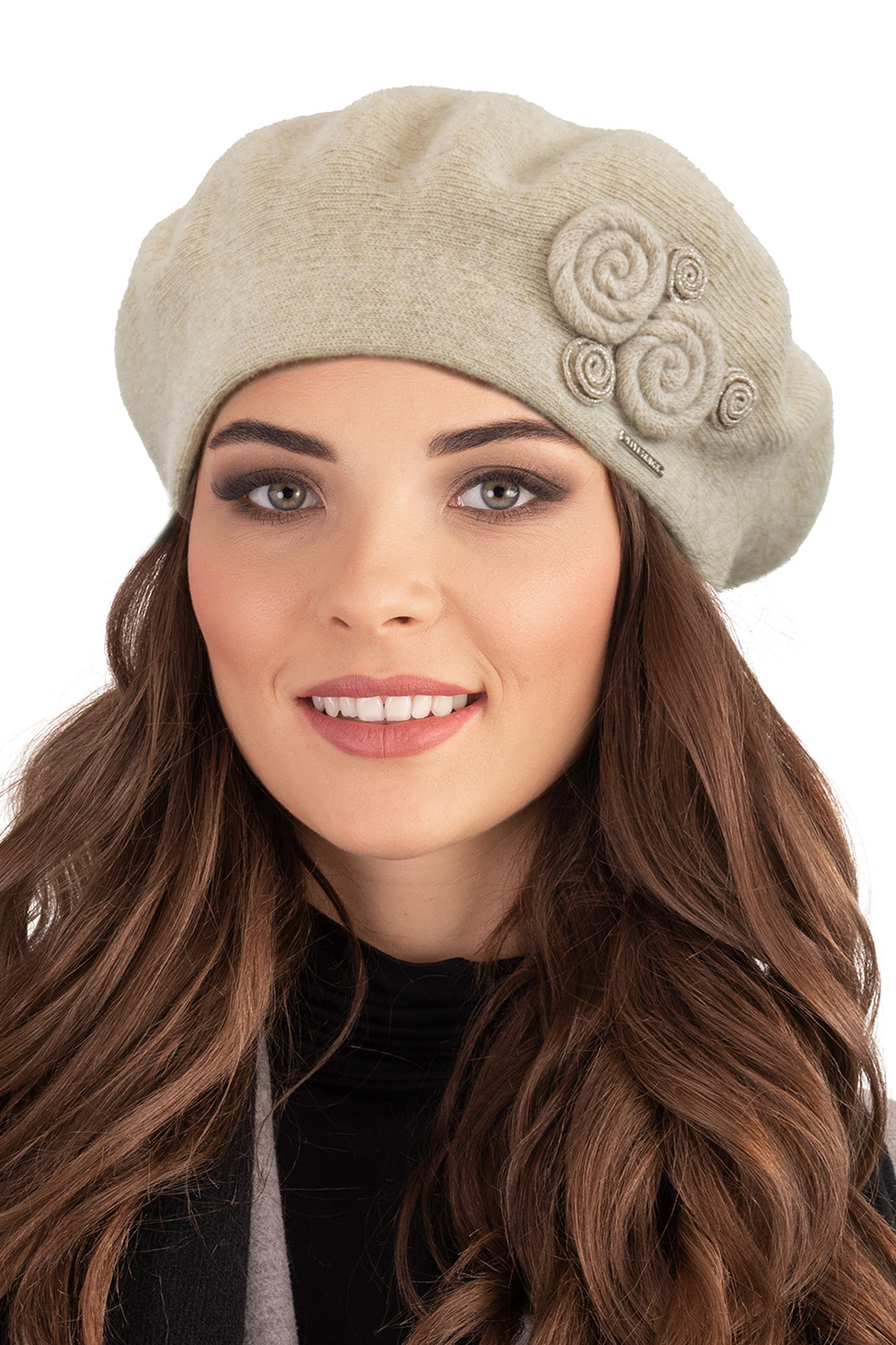Vivisence 7037 Nakrycie gowy beret, beowy