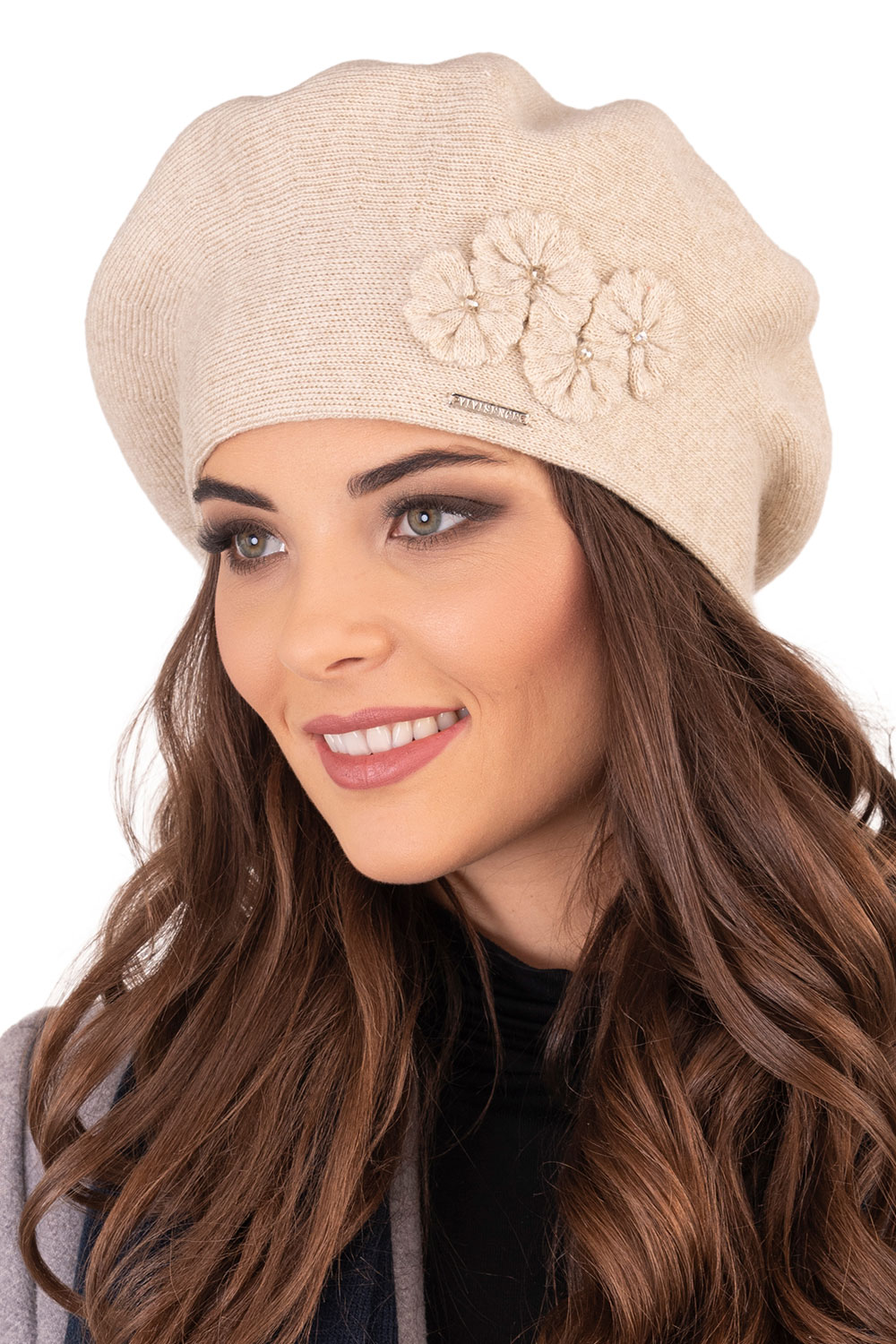 Vivisence 7006 Nakrycie gowy beret, beowy