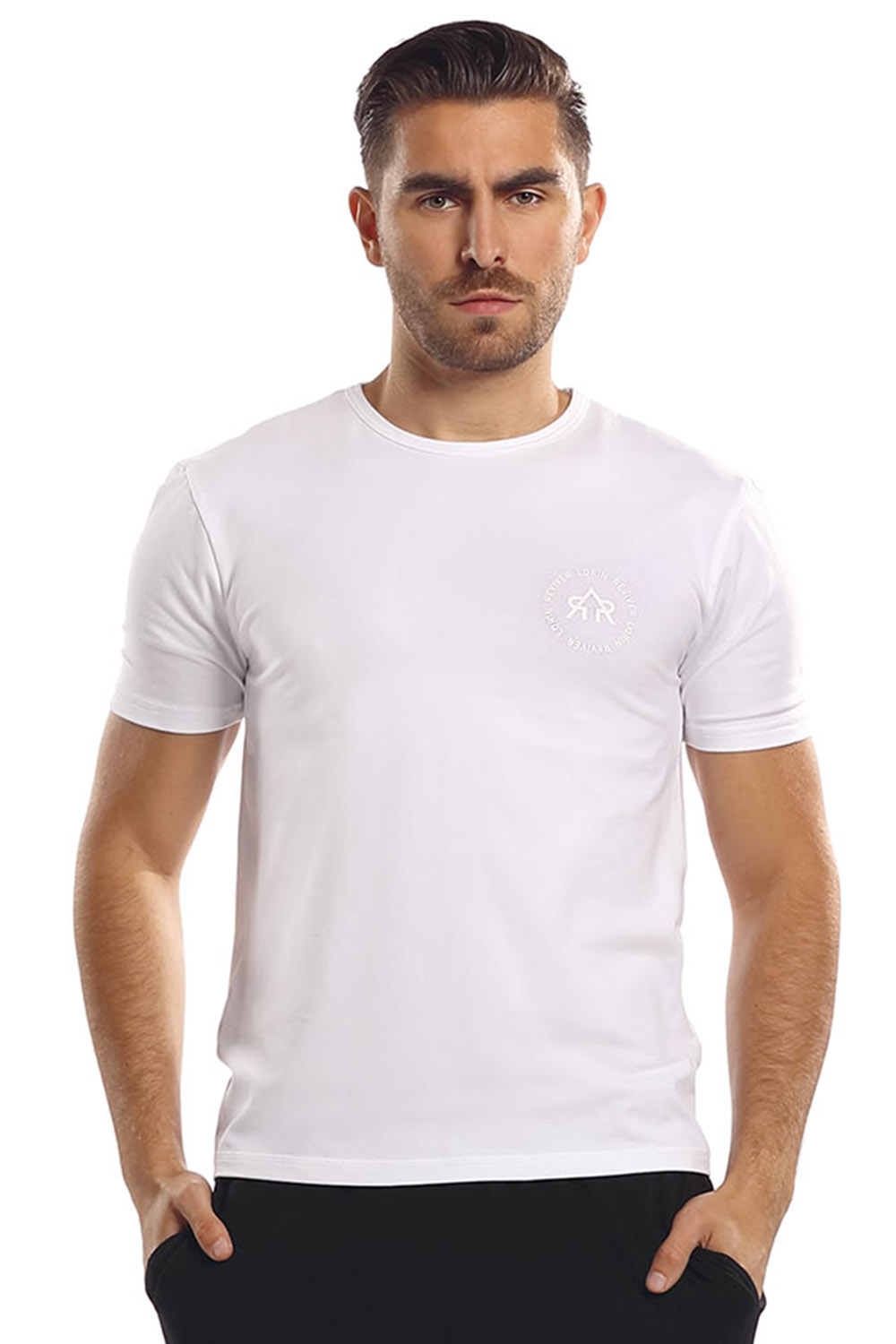 Reviver F5558 Koszulka t-shirt, bia³y