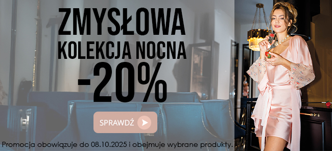 Zmysłowa kolekcja nocna w sklepie wyprzedazebielizny.pl