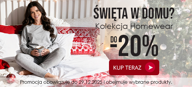 Homewear do - 20% w sklepie wyprzedazebielizny.pl