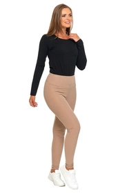 Moraj RDL1800-014 ocieplane Legginsy klasyczne, beige