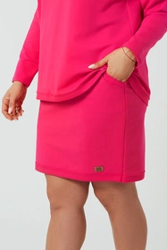 Italian Fashion Stella mini Spódnica dresowa, fuksja