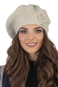 Vivisence 7006 Nakrycie głowy beret, beżowy