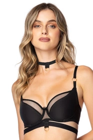 Mat 4045/21 Etna Biustonosz półusztywniany, czarny