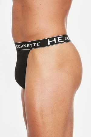 Cornette String High Emotion Majtki stringi, czarny