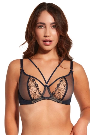 Bella Misteria 18-93 Subtelna Pokusa Biustonosz miękki, granatowy