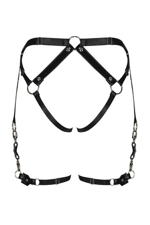 Obsessive A762 harness Nocna uprząż, czarny