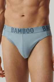 Atlantic 3MP-199 3-pack Majtki slipy, granat/niebieski/grafit