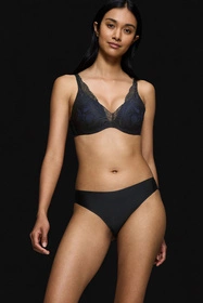 Triumph 10219710 Body Make-Up Illusion Lace WP Biustonosz usztywniany, 0004-black