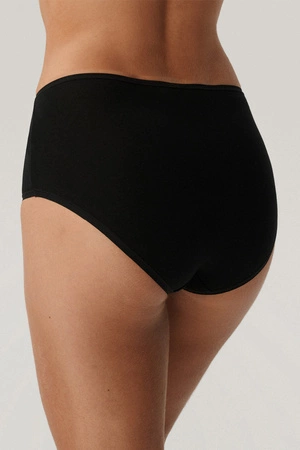 Atlantic 3BLP-604 3-pack Majtki wysokie figi, czarny