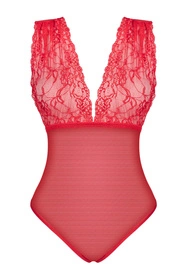 Beauty Night Veronica teddy BN6714 Body sexy, red
