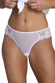 Wol-Bar Sartarella Majtki stringi, biały