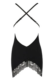 Casmir Alina chemise Nocna komplet koszulka + stringi, black