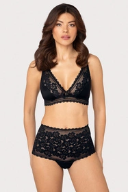 Róża Gizela Majtki szorty, czarny