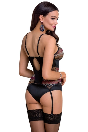 Casmir Lagerta corset Gorset sexy, black