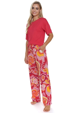 Doctor Nap PM.5322 Nocna piżama, capri flowers