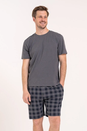 Moraj PDM3000-003 Nocna piżama, grey melange