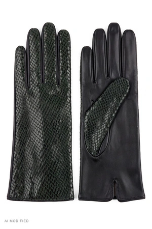 Vivisence 7223 Rękawiczki skórzane, black