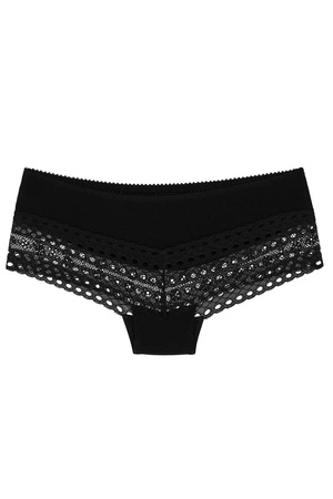 Wol-Bar Eco-Ho Majtki szorty, czarny