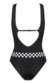 Obsessive Rallien teddy Body sexy, black/yellow