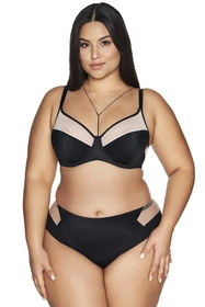 Ava 2135/B Viva Majtki brazyliany, black