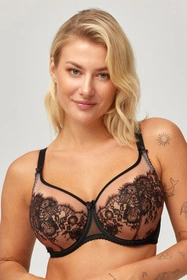 Azal Sara Biustonosz miękki, czarny