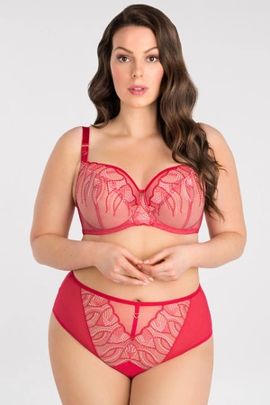 Gorsenia K828 Crazy Heart Biustonosz miękki, czerwony