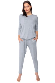 Italian Fashion Styl r.3/4 dł.sp. Dres homewear, melanż