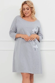 Italian Fashion Ibena r.3/4 Nocna koszula, melanż