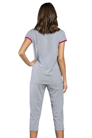 Italian Fashion Tabata kr.r. sp.3/4 Nocna piżama, melanż/amarant