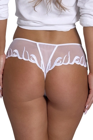 Wol-Bar Makumba Majtki szorto-stringi, biały