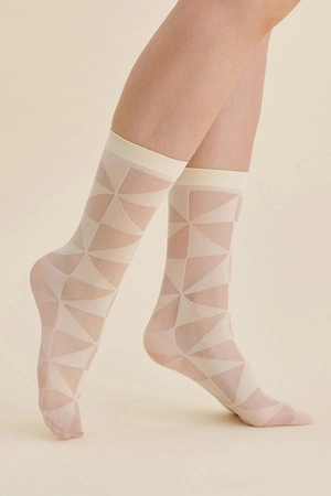 Gabriella Syla code 612 Wyrób pończoszniczy skarpetki, ecri