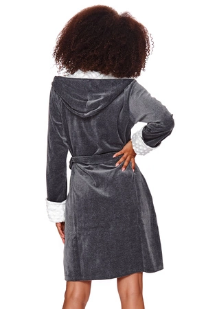 Doctor Nap SDB.7059 Nocna szlafrok, dark grey
