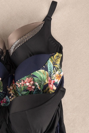 Vivisence 3108 Kostium kąpielowy jednoczęściowy, czarno-złoty