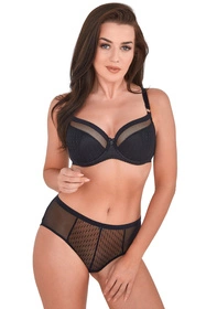 Gaia 1204 Emma Biustonosz półusztywniany, czarny