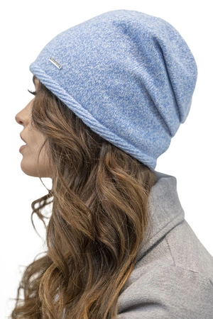 Vivisence 7087 Nakrycie głowy czapka, błękitny melanż