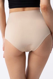 Julimex Amber Maxi High Majtki wysokie figi, beżowy