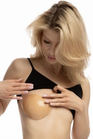 Julimex WS-29 wkładki piankowe obustronnie klejone full cup Akcesoria do biustonosza wkładki, beżowy