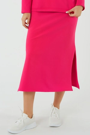 Italian Fashion Stella maxi Spódnica dresowa, fuksja