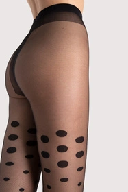 Fiore Natalie 15 DEN G6082 Wyrób pończoszniczy rajstopy, black