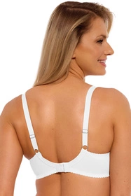 Gaia 1300 Maja Biustonosz półusztywniany, biały