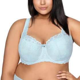 Mat 053/22 Carmela Big Biustonosz usztywniany, błękit