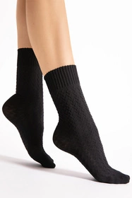 Fiore Furka Pass 60 DEN G1160 Wyrób pończoszniczy skarpetki, black