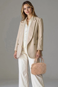 Vivisence T0010 Torebka na ramię, beżowy