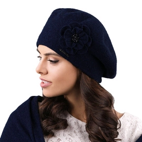 Kamea Vicenza Nakrycie głowy beret, granat