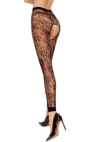 Passion TiOpen 035 Wyrób pończoszniczy legginsy, black