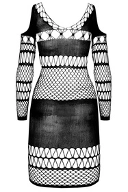 Passion BS105 Nocna koszulka, black