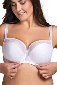 Vivisence 1078 Biustonosz półusztywniany, biały