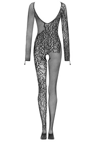 Obsessive Bodystocking G326 Body bodystocking, czarny